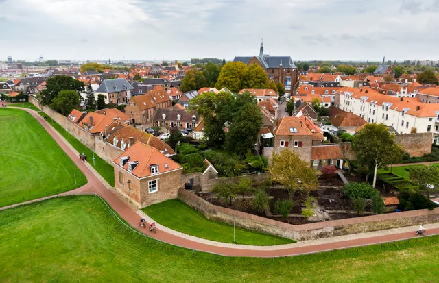 Harderwijk aanzicht oude stad