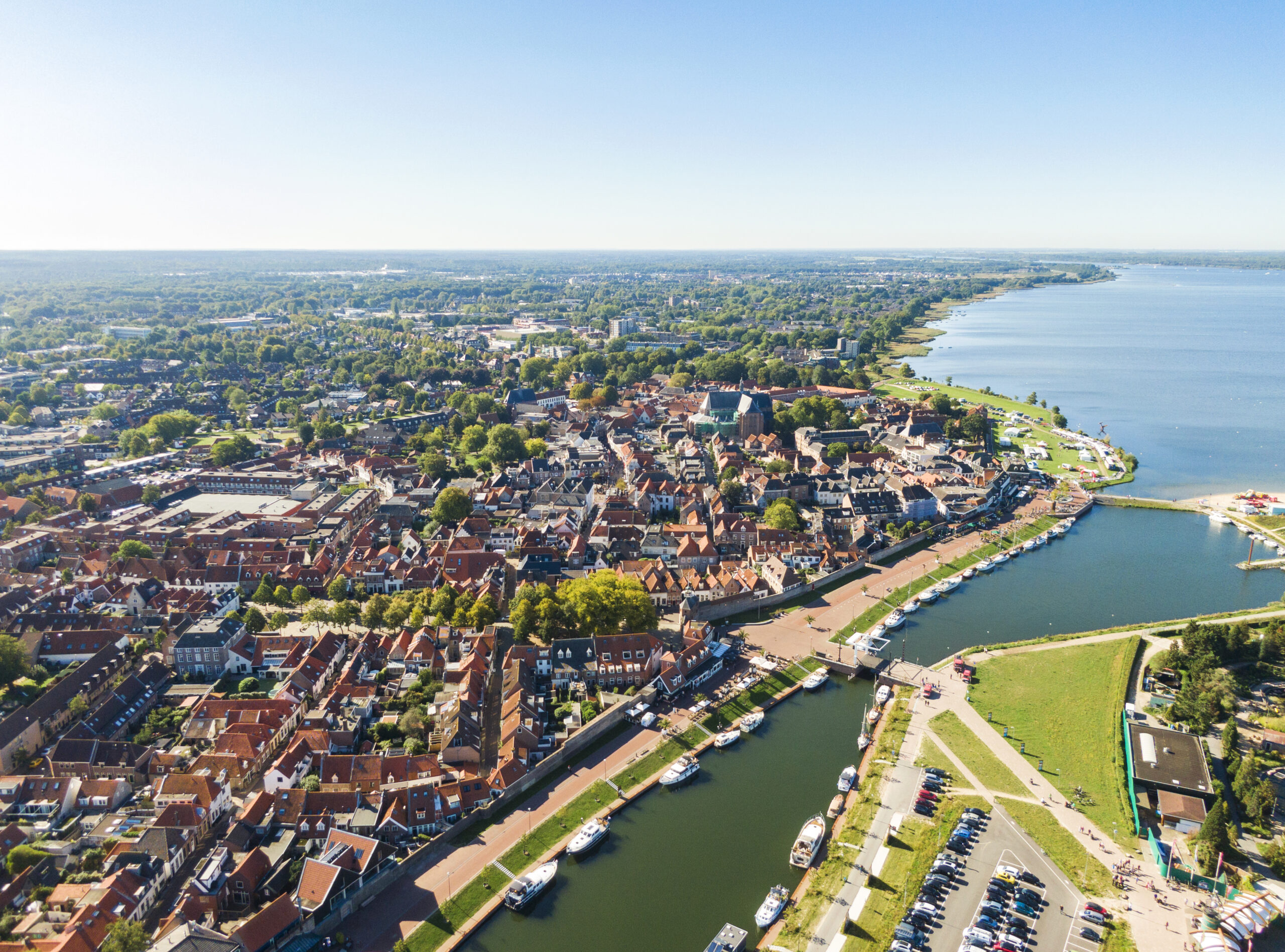 Luchtfoto Harderwijk